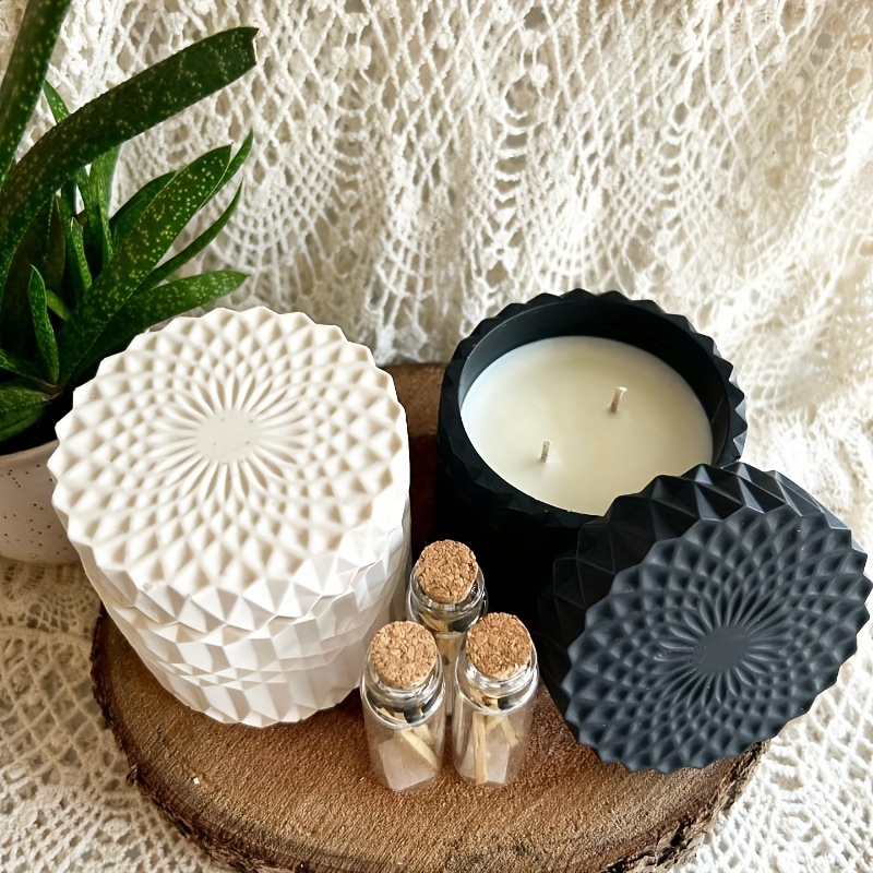 1set Ripple Candle Cup Resin M - Potsticker Mold recension och pris