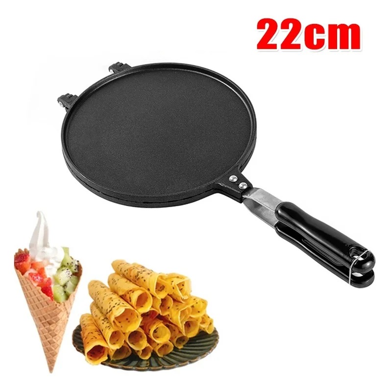 22cm Non-Stick Egg Roll Waffle - Egg Waffle Pan recension och pris