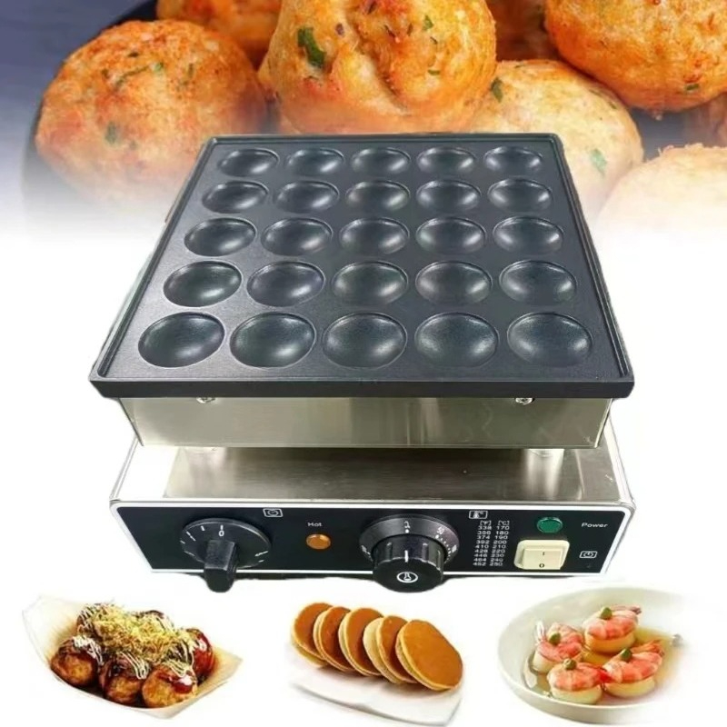 Commercial Snack Fishball Barb - Takoyaki Grill Plate recension och pris