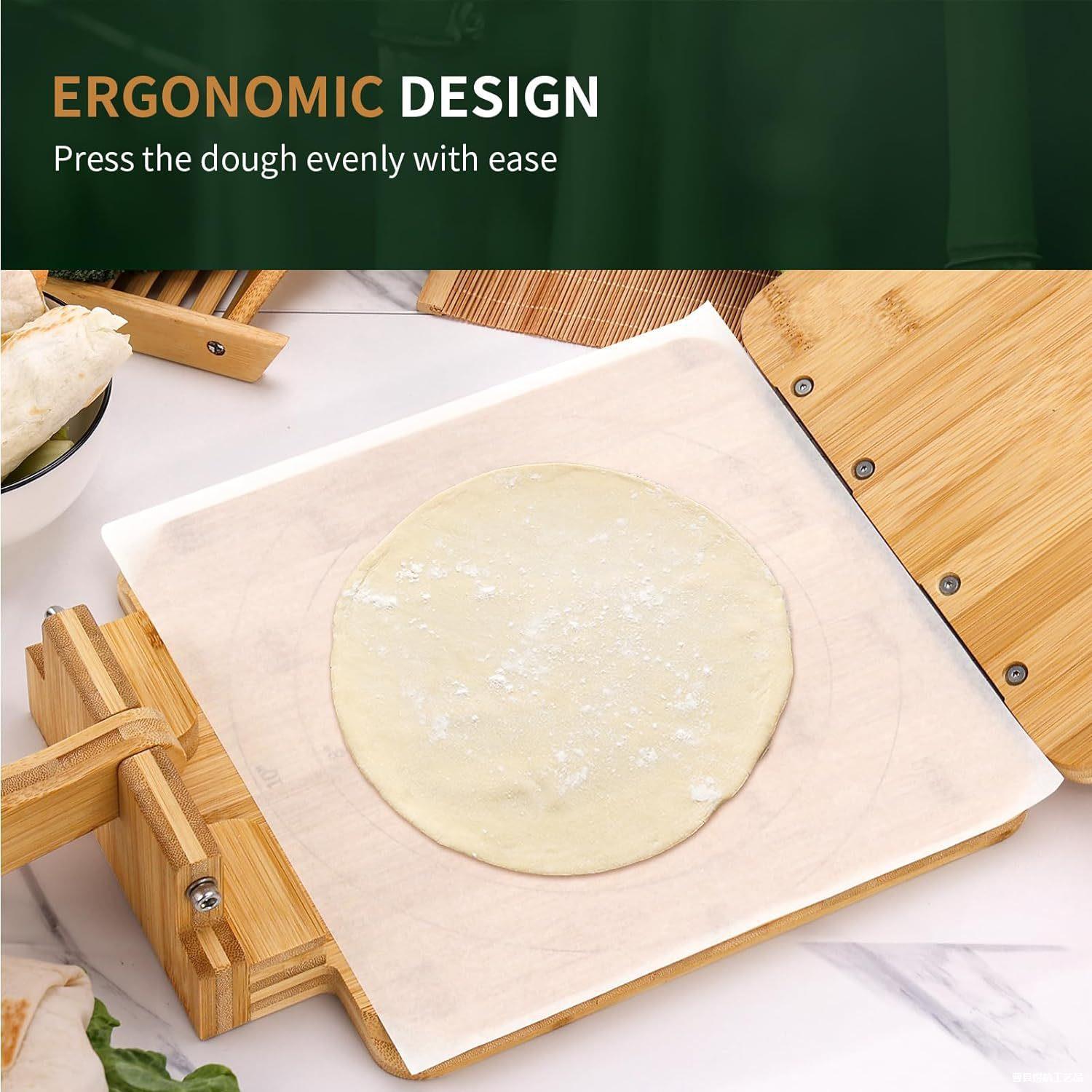 Hot-selling bamboo and wood to - Dumpling Press Set recension och pris