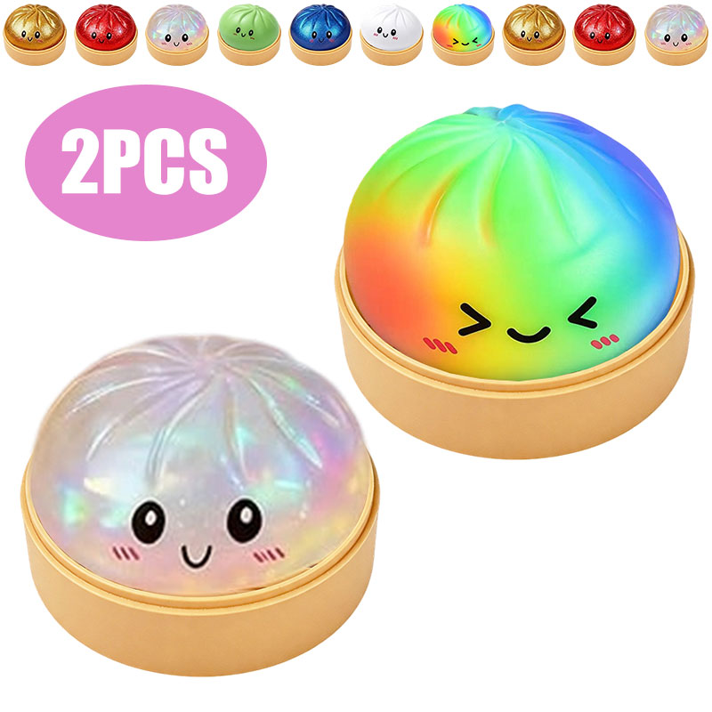 Bao Bun Squishy Toy with Bambo - Bao Steamer Bamboo recension och pris