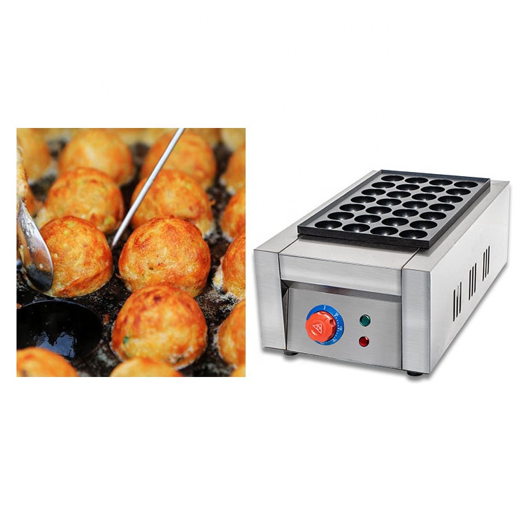 Electric fish ball grill, two- - Takoyaki Grill Plate recension och pris