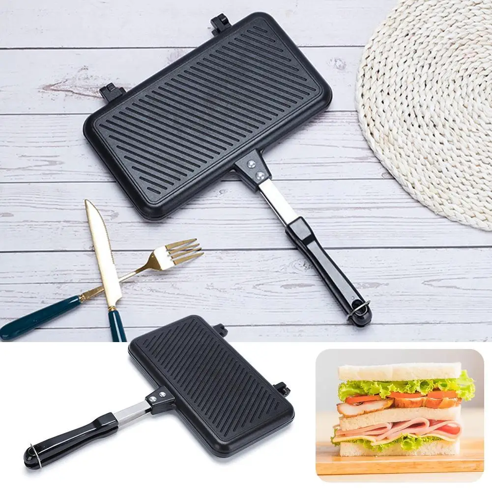 Double-Sided Frying Pan Non-St - Mini Pancake Griddle recension och pris