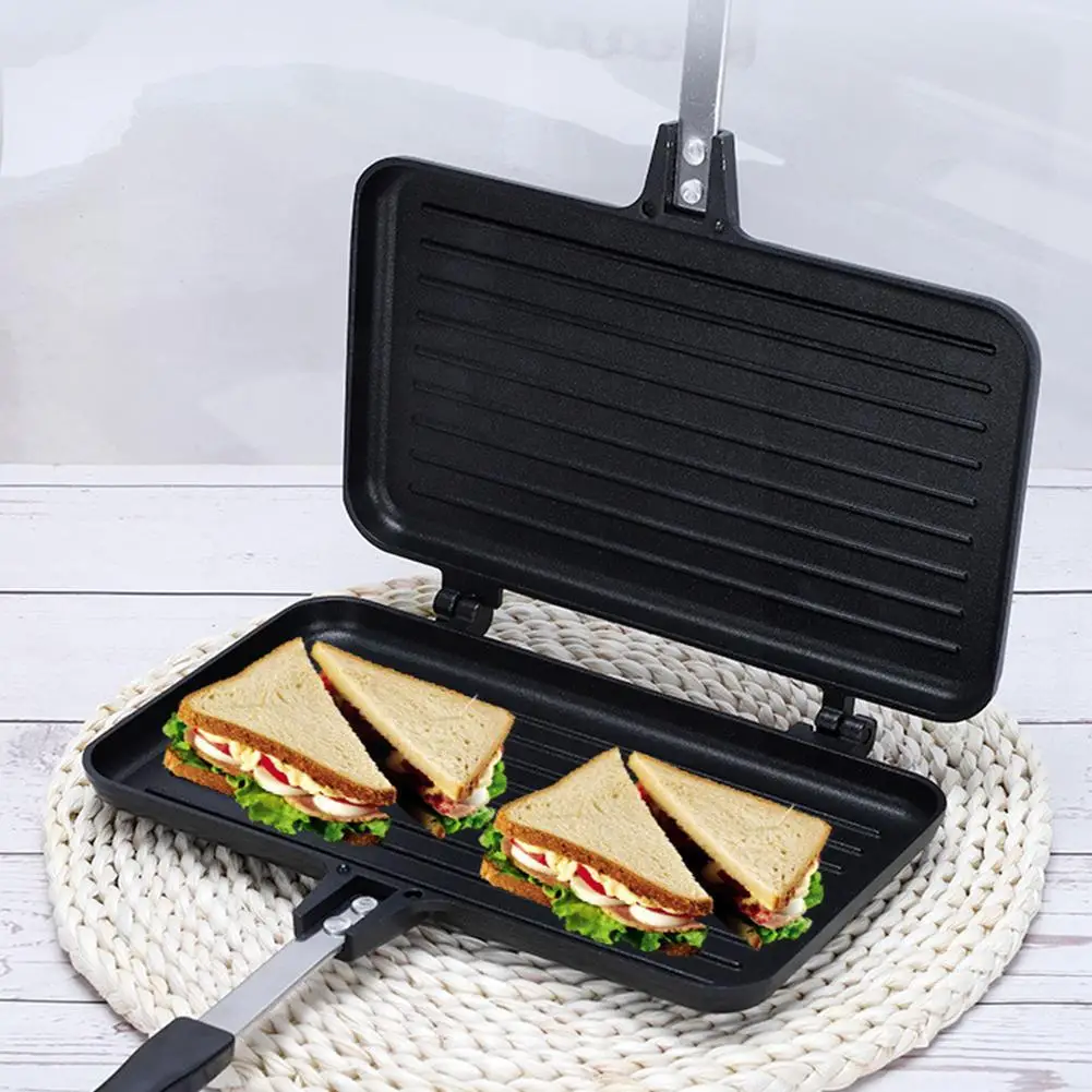 Double-Sided Frying Pan Non-St - Mini Pancake Griddle recension och pris