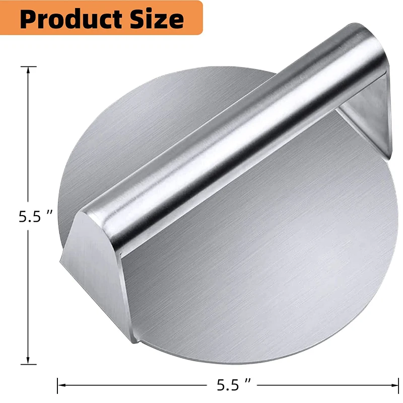 304 Stainless Steel Burger Pre - Hot Dog Press recension och pris