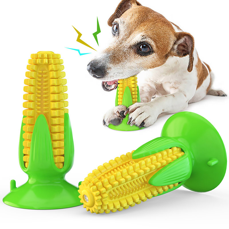 Dog toy with suction cup and c - Corn Dog Stick recension och pris