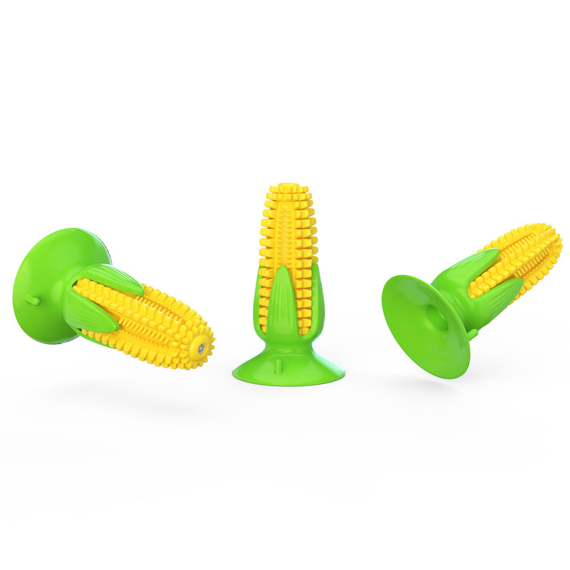 Dog toy with suction cup and c - Corn Dog Stick recension och pris