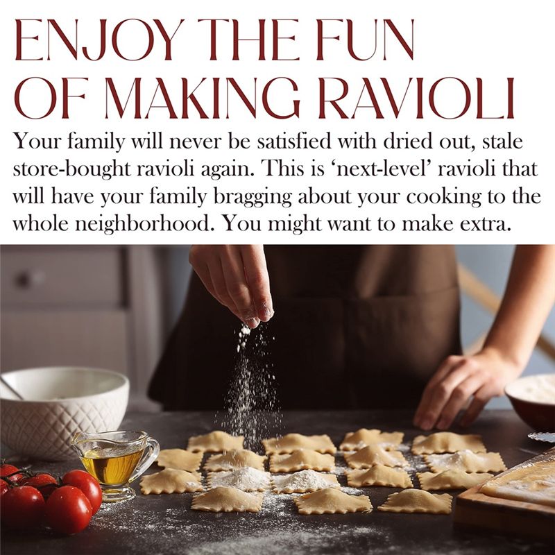 A56P-Ravioli Maker Press Mold  - Potsticker Mold recension och pris