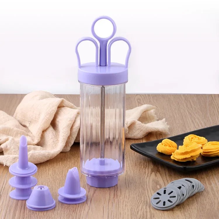 DIY Manual Cookie Press Maker  - Churros Maker Gun recension och pris