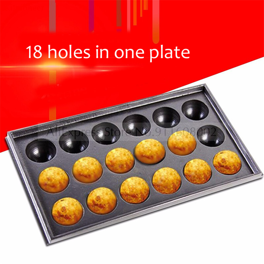 1 Piece Octopus Balls Plate No - Takoyaki Grill Plate recension och pris