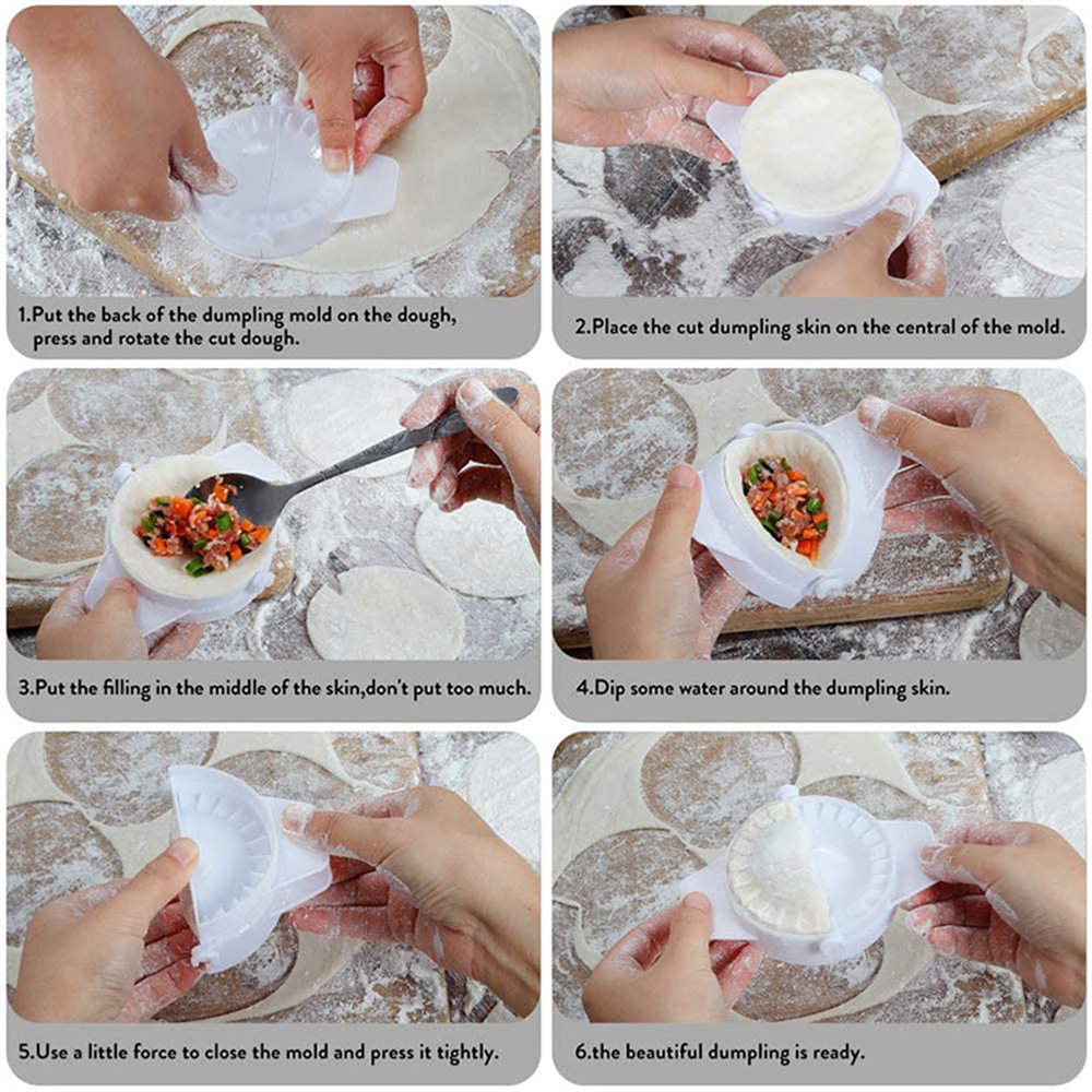 4 Size Dumpling Mold DIY Press - Dumpling Press Set recension och pris