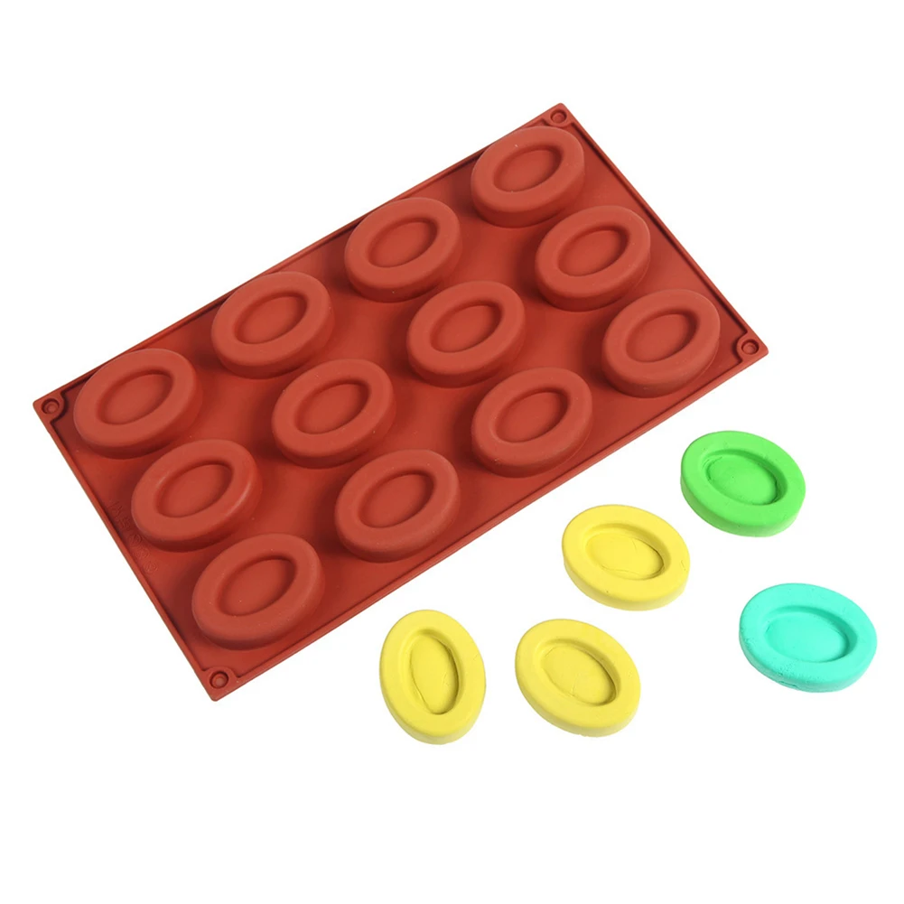 Flexible 12 Cavity Silicone Do - Donut Mold Silicone recension och pris