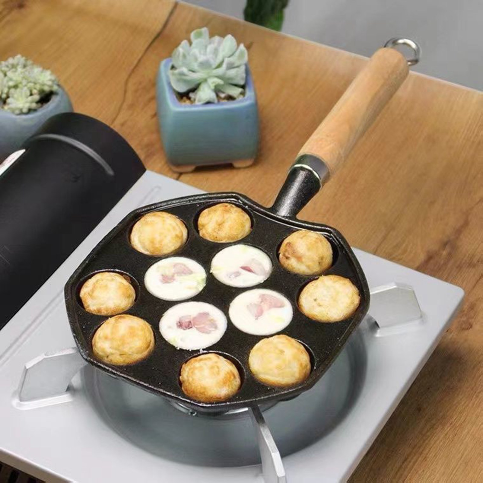 Takoyaki Grill Pan Easy To Cle - Takoyaki Grill Plate recension och pris
