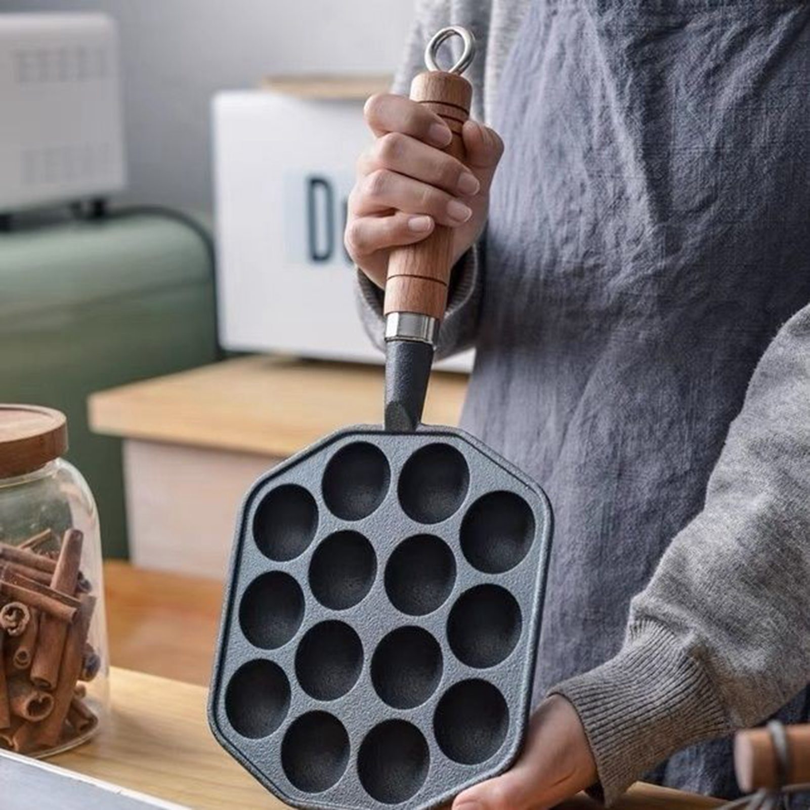 Takoyaki Grill Pan Easy To Cle - Takoyaki Grill Plate recension och pris
