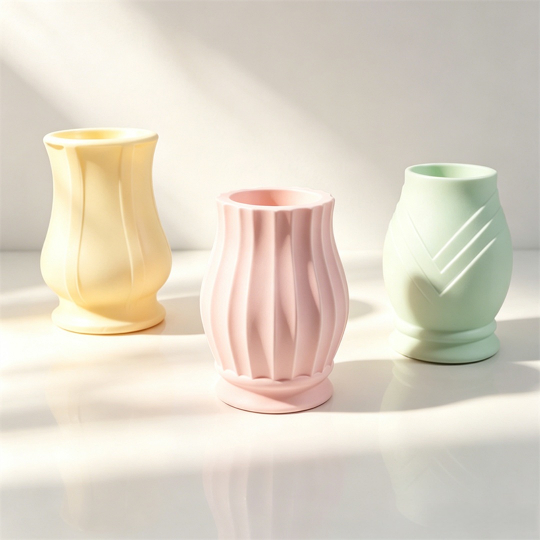 Embossed Pattern Curved Vase S - Potsticker Mold recension och pris