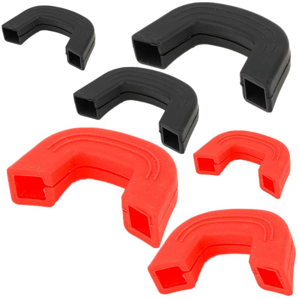 2PCS Silicone Anti-Scald Pot H - Cast Iron Corn recension och pris