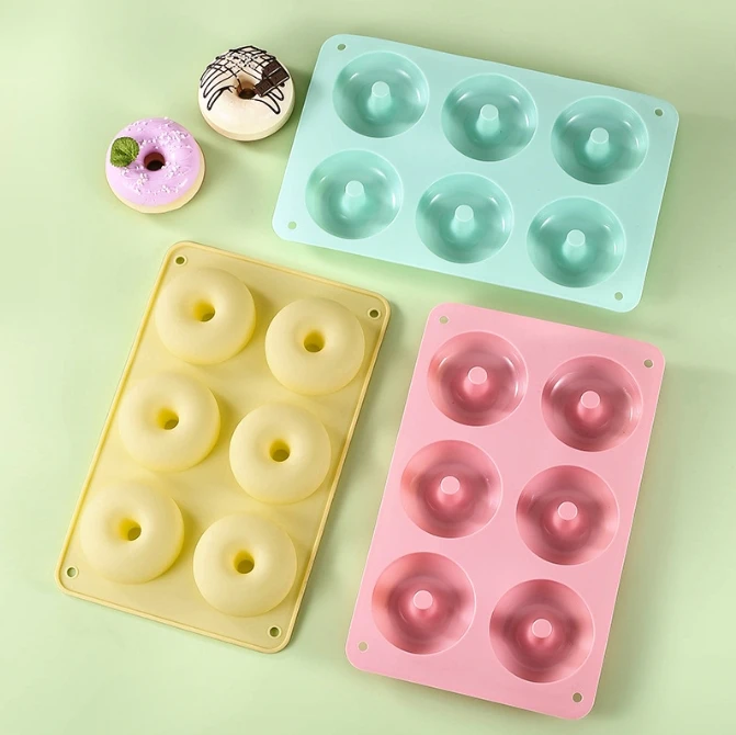 Multi Cavity Heat Resistant Si - Donut Mold Silicone recension och pris