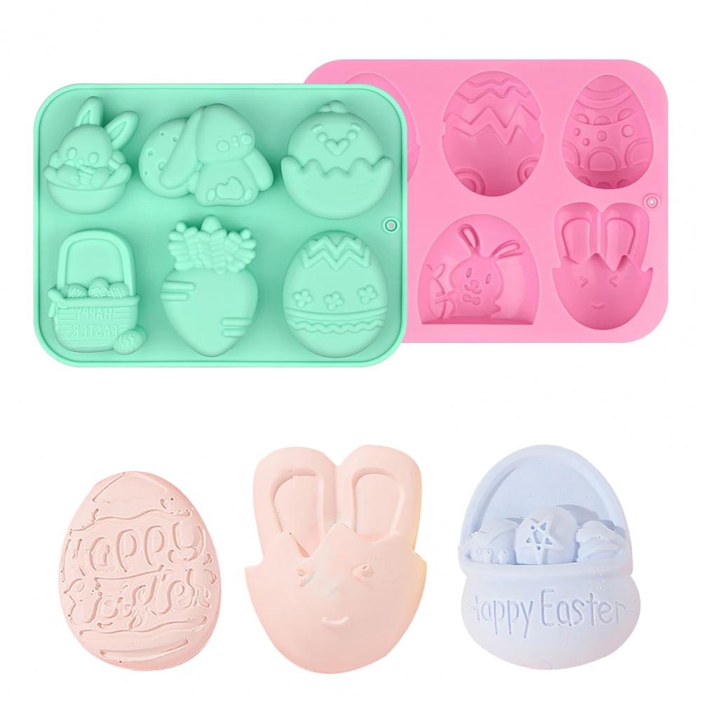Bunny Chocolate Mold 4pcs Bunn - Bunny Cake Mold recension och pris