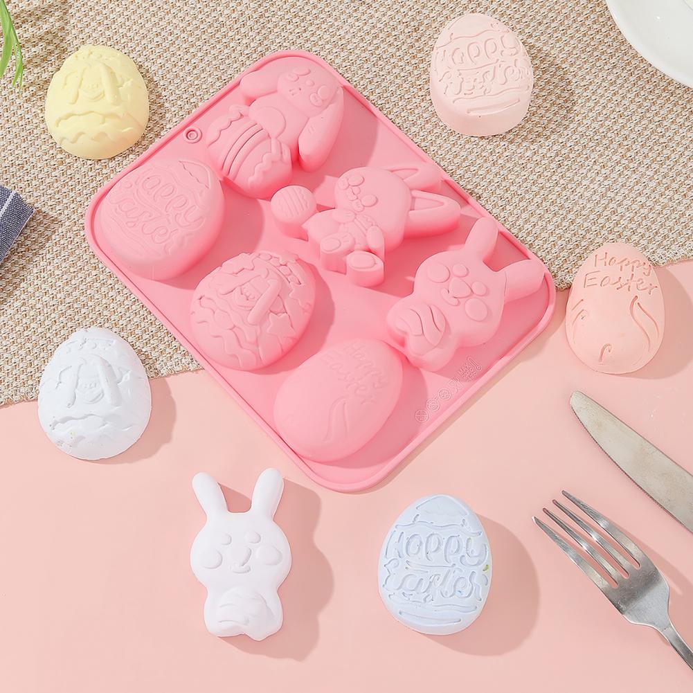 Bunny Chocolate Mold 4pcs Bunn - Bunny Cake Mold recension och pris