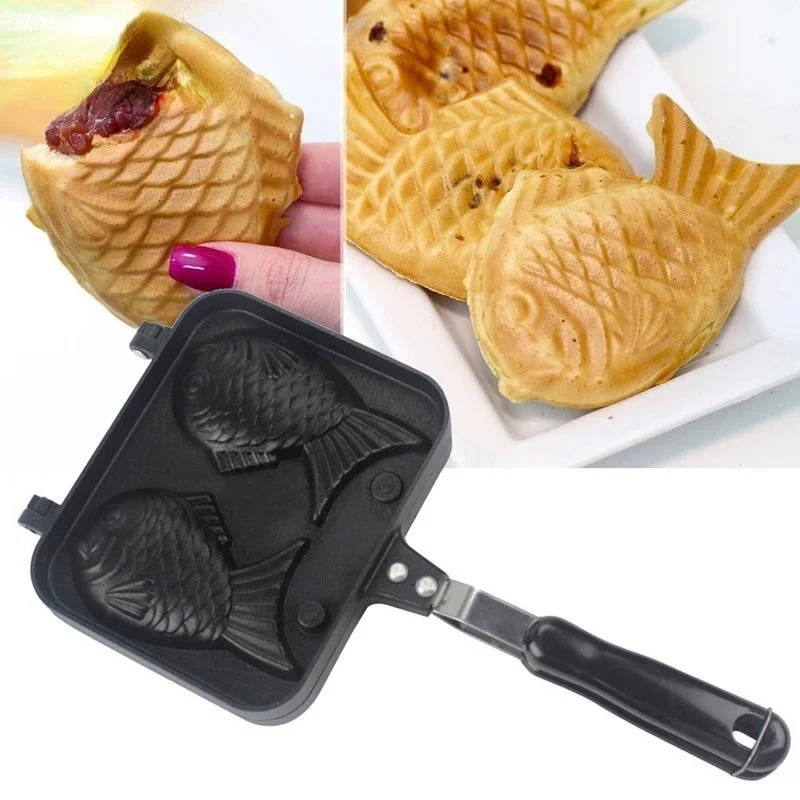 Kitchen Japanese Taiyaki Doubl - Egg Waffle Pan recension och pris