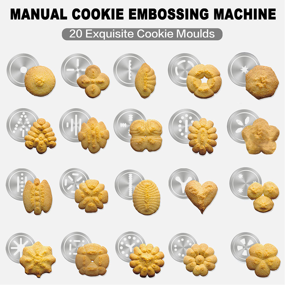 10/20pcs Aluminum Cookie Maker - Churros Maker Gun recension och pris