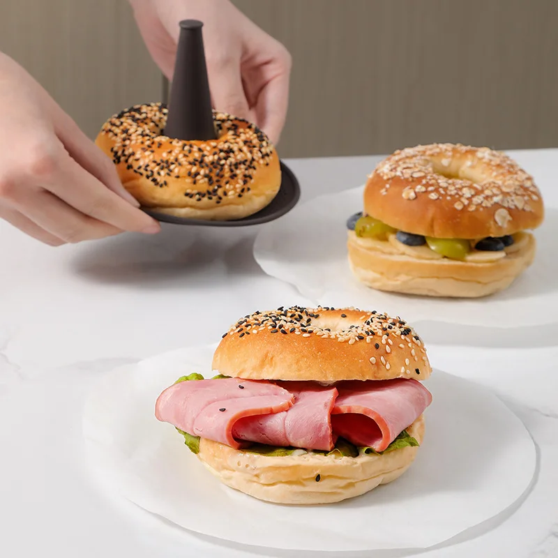 6Pcs Bagel Tools Silicone Mold - Donut Mold Silicone recension och pris