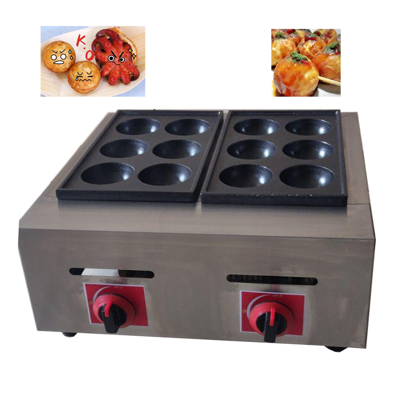 Commercial Electric/Gas Fish B - Takoyaki Grill Plate recension och pris