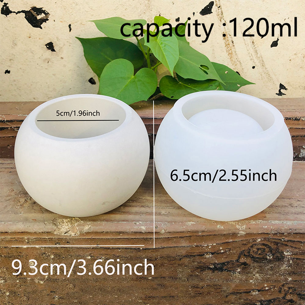 Spherical Flowerpot Silicone M - Potsticker Mold recension och pris