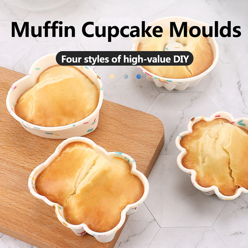 4Pcs Muffin Donuts Cupcake Lin - Donut Mold Silicone recension och pris