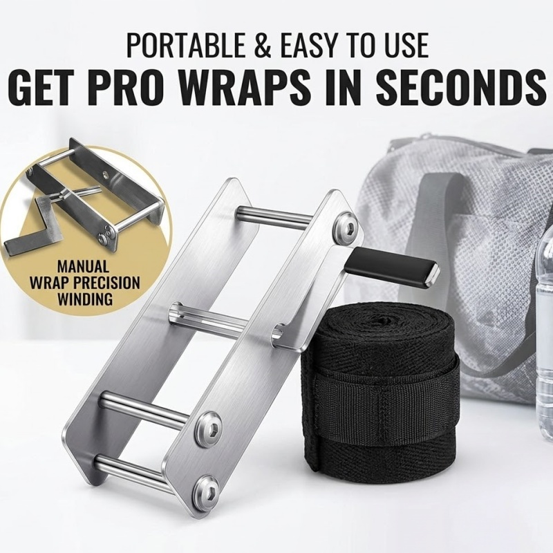 Portable Iron Boxing Hand Wrap - Spring Roll Wrapper recension och pris