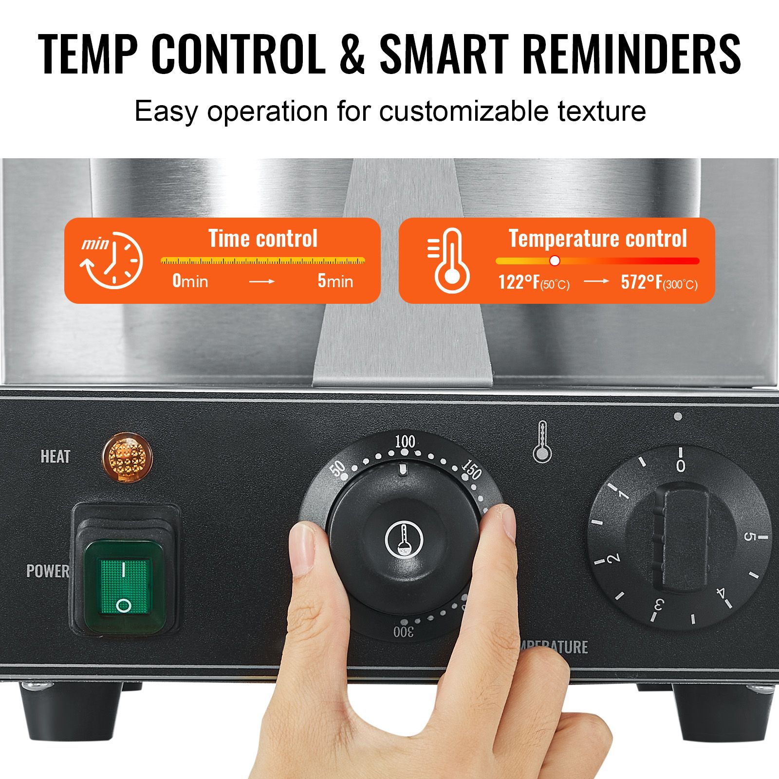 Electric Ice Cream Cone Maker, - Waffle Cone Maker recension och pris