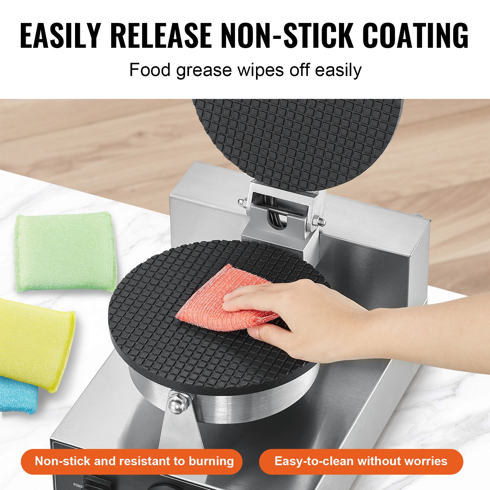 Electric Ice Cream Cone Maker, - Waffle Cone Maker recension och pris